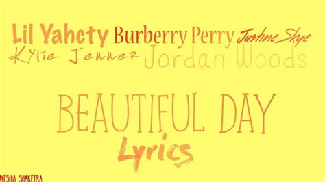 beautiful day letra burberry perry